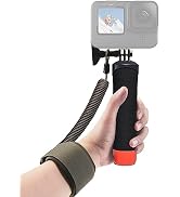 FitStill Waterproof Monopod Floating Hand Grip Snorkeling Selfie Pole Stick +Steel cored Safety W...