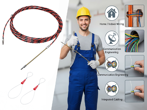 Fish Tape Cable Puller Kit