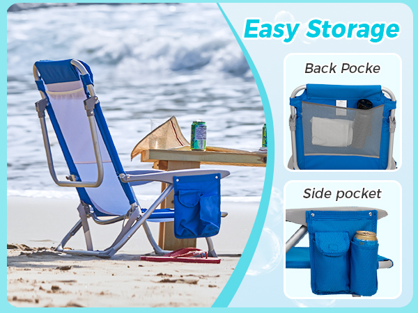 WEJOY Folding Beach Chair for Adults
