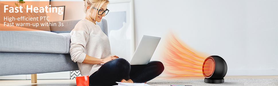 Fast heating heater