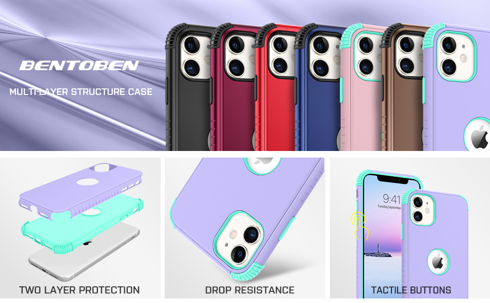 BENTOBEN Protective iPhone 11 Case