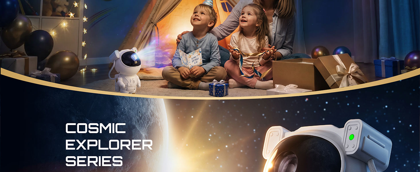 Star Projector Galaxy Night Light
