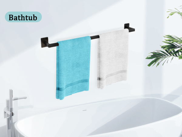 towel racks for bathroom wall mounted