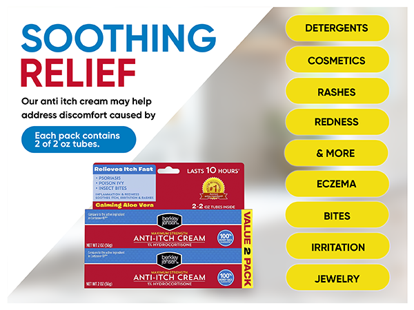 Soothing Relief. 2 of 2 oz Tubes
