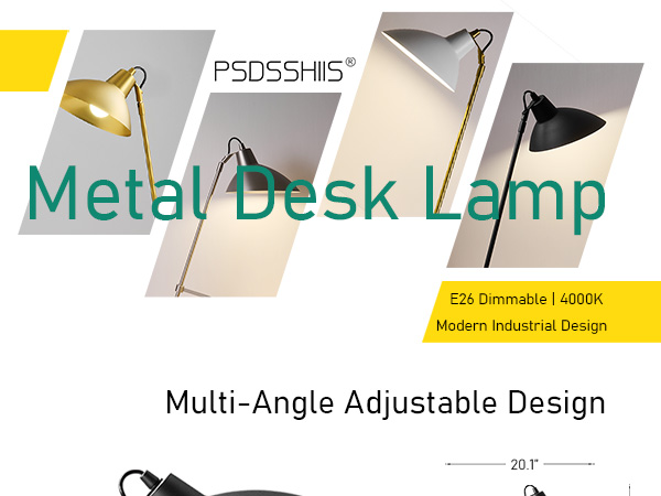 Metal Table Lamp