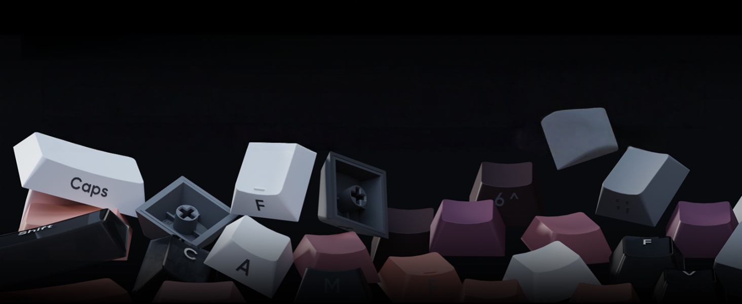 PBT key keyboard