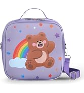 HAWEEK Lunch Bag With Adjustable Shoulder Strap, Insulated Lunch Bag Kids for Daycare and School,...