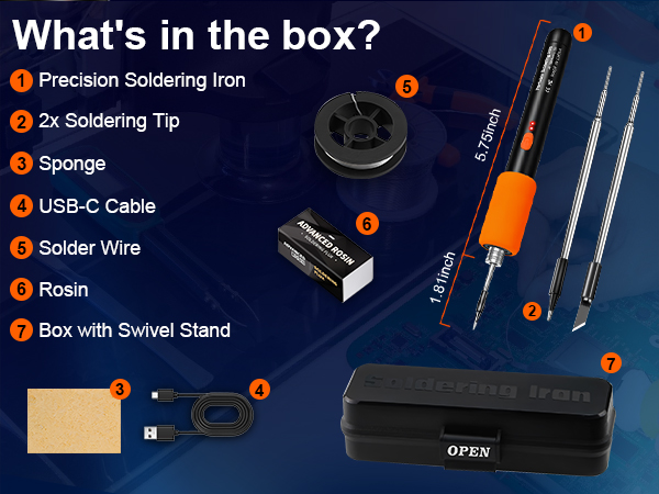 cordless soldering iron