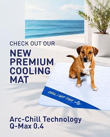 new premium cooling mat arc-chill q-max 0.4 dogs cats