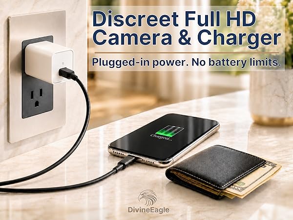 It does not fall under the category of mini hidden spy camera hd nanny cam as it is a video camera.