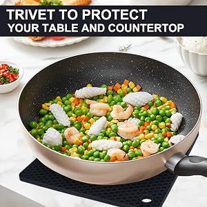 Silicone Trivets for Hot Pots and Pans