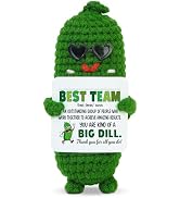 OASSIE Appreciation Gifts for Employee Coworkers - Positive Pickle Crochet | Appreciation Gifts, ...