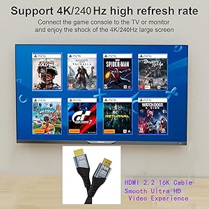 HDMI 2.2 16K Cable