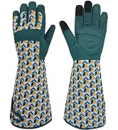 MSUPSAV Rose Pruning Gardening Garden Gloves for Men & Women,Long Thorn Proof Gauntlet Yard Work ...