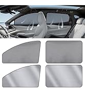 XCBYT Car Window Shades - 4 Pack Magnetic Side Window Sun Shade for Baby Breathable Car Mesh Wind...