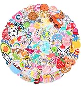 NICEVINYL Embroidered Iron on Patches for Clothing: 80PCS Random Patch Appliques for Clothes Jean...