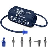 Extra Large Blood Pressure Cuff for Big Arms, XL Bp Cuff(38-55cm) - 6 Different Blood Pressure Co...