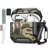 Maxjoy for AirPods 4 Case with Lock, AirPods 4th Generation Case Cover with Cleaner Kit Shockproo...