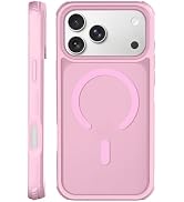 ZOYTONE Magnetic for iPhone 17 Pro Max Case, Compatible with MagSafe, Threaded Frame Non-Slip, Al...