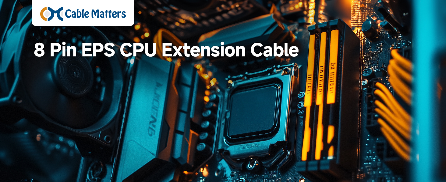 8 Pin EPS CPU Extension Cable