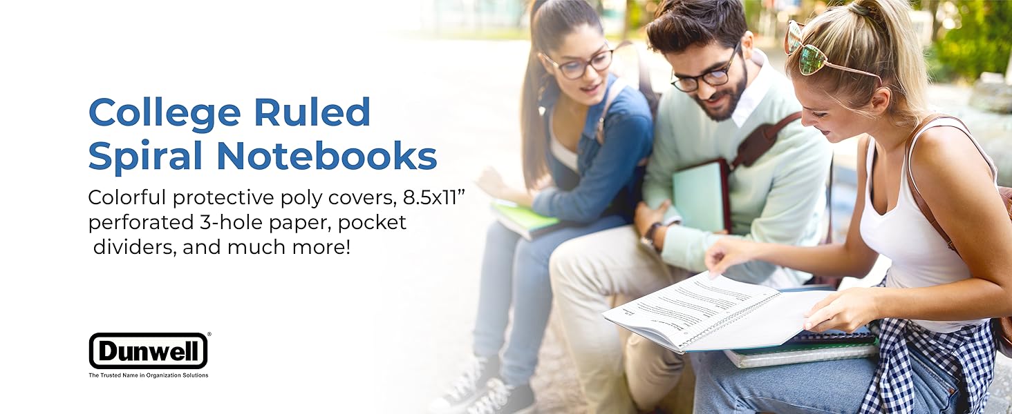spiral notebook college ruled1 single book sub 8.5x11 full size 8 1/2 x 11 100 pages 200 sheet blank