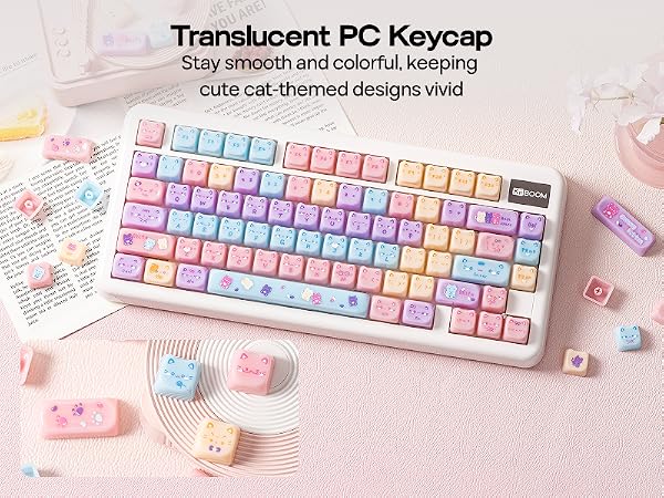 Meow Pudding Keycaps