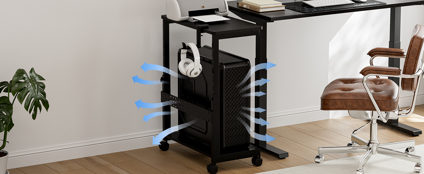 computer tower floor stand