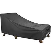 ULTCOVER Waterproof Patio Lounge Chair Cover Heavy Duty Outdoor Chaise Lounge Covers - 68L x 30W ...