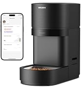 PETLIBRO Automatic Cat Feeder | Smart Scale Tracks Actual Food Intake, 5G & 2.4G WiFi, 5L Automat...