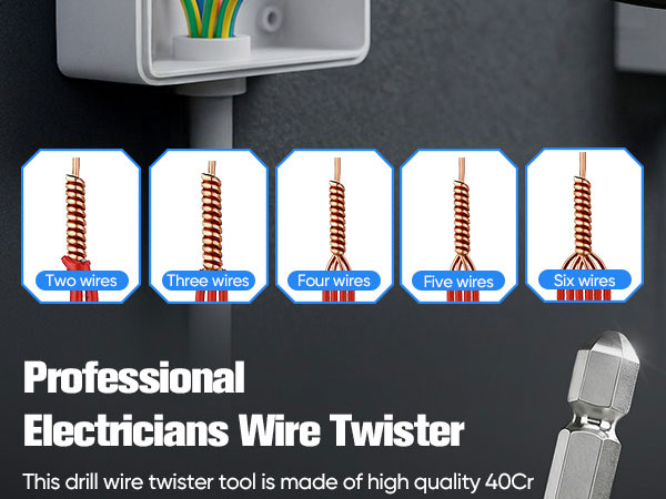 Wire Twister Tool for Drill