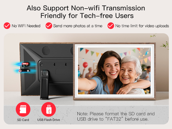 frameo digital frame wifi picture photo video share moment from phone