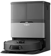 Tapo LiDAR + Dual-Laser Robot Vacuum and Mop with Self-Emptying Dock - 15000Pa Suction, Innovativ...