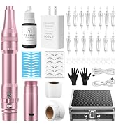 Charme Princesse Wireless Permanent Makeup Machine Kit Rotary Eyebrow Pen Machine With 15pcs 1R/1...