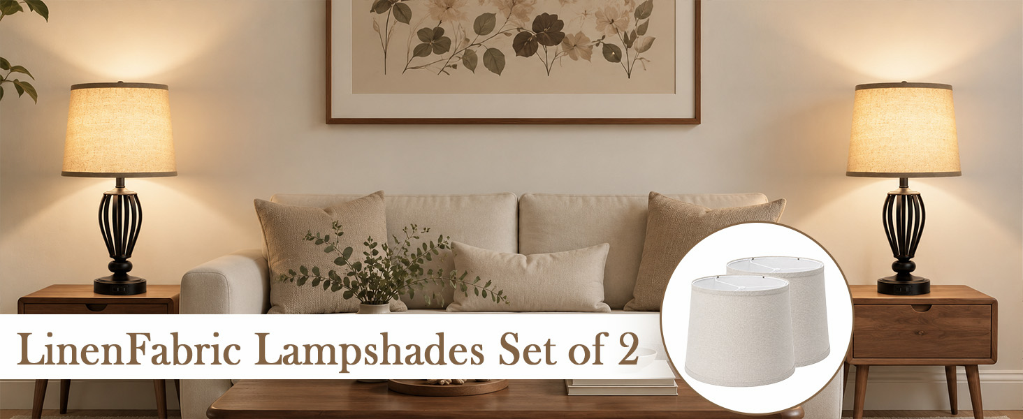 lampshades set of 2