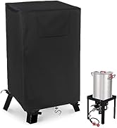 AKEfit Turkey Frying Pot Cover, 500D Waterproof Frying Cover for Outdoor Turkey Frying Pan and Se...