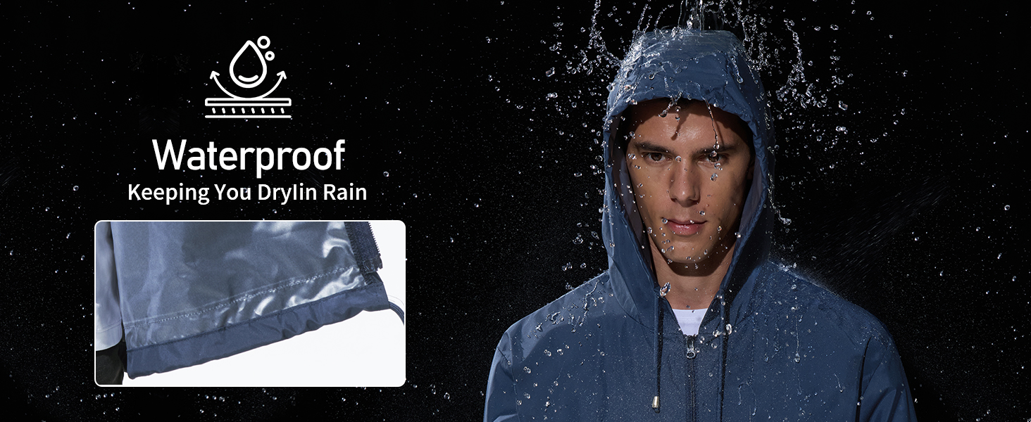 MENS RAIN JACKET