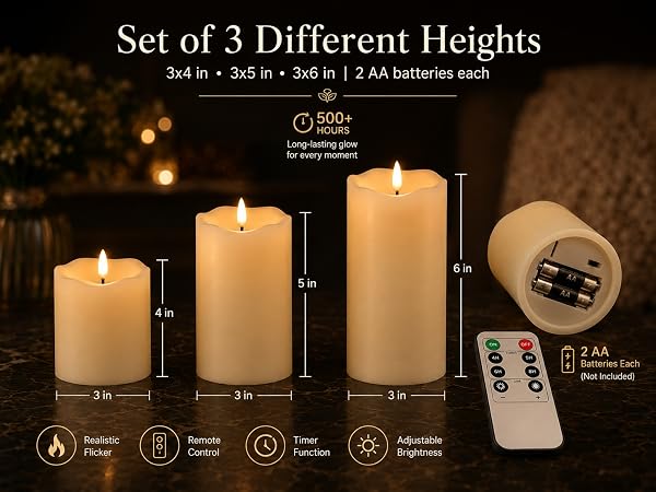 fake candles