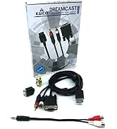Kaico VGA Cable for use with Sega Dreamcast - Simple Plug and Play VGA Link Cable Compatible with...