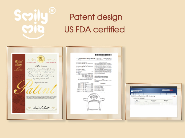 Patent baby teether with US FDA registration