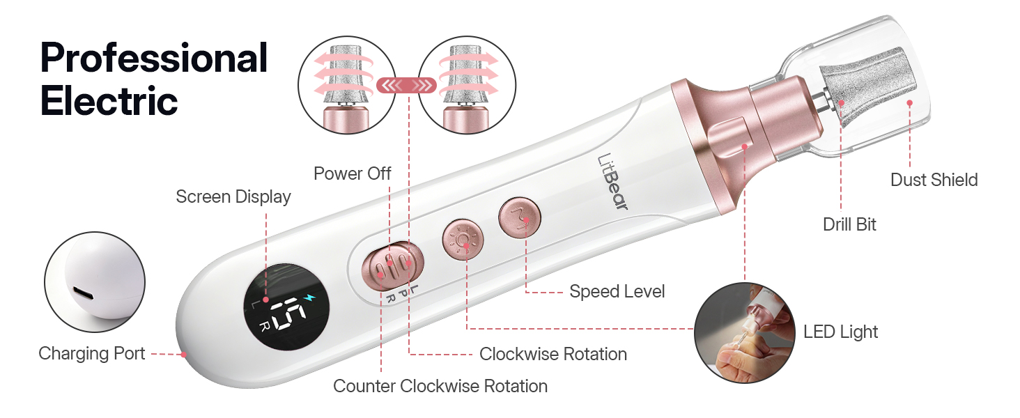 electric nail clippers