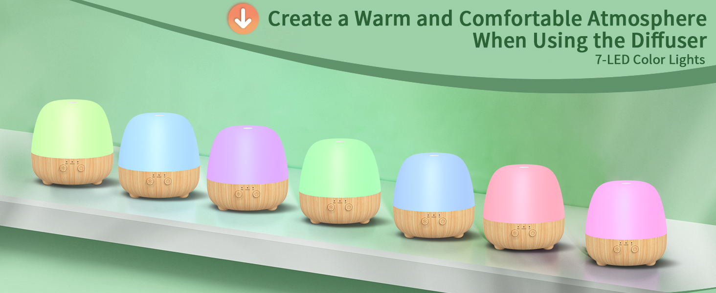 7 LED light colors