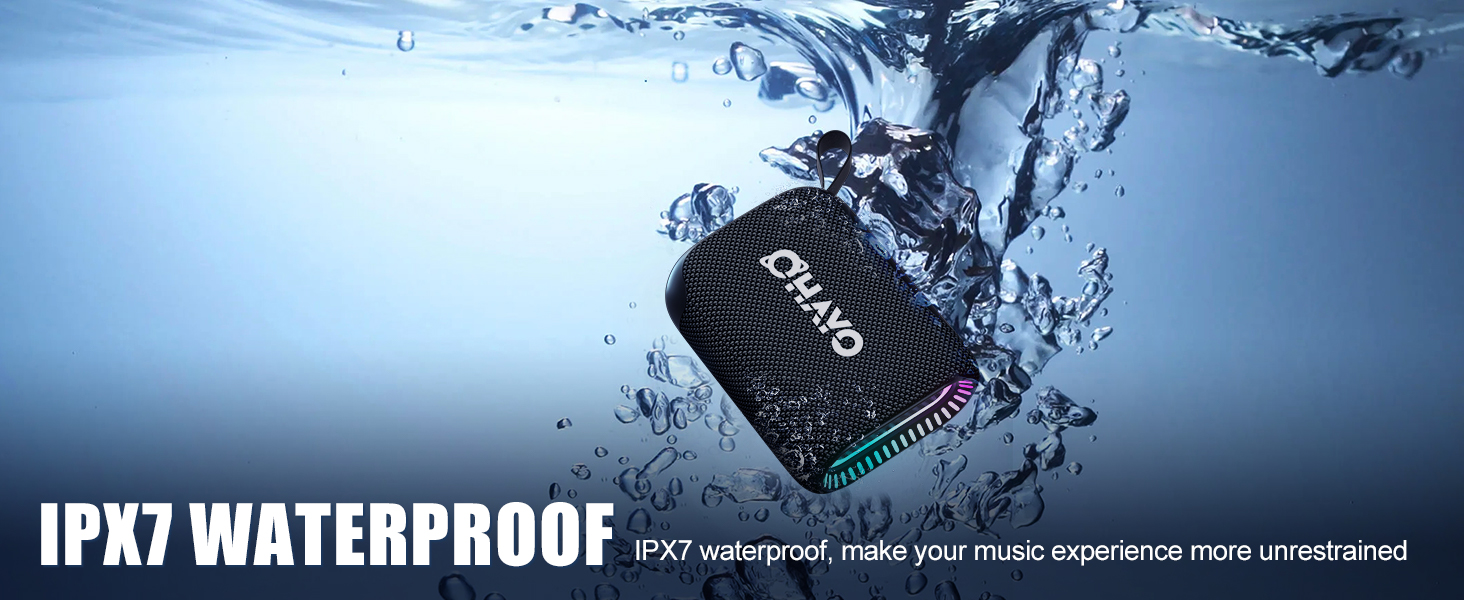 IPX7 waterproof