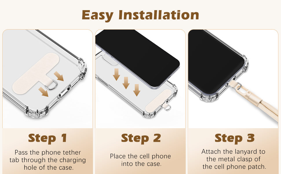 phone lanyard anti theft