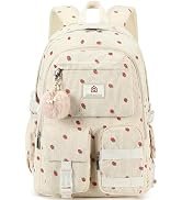 School Backpack for Teens Girls Women 15.6 Inch Laptop College Backpacks Corduroy Work Bag Kids E...