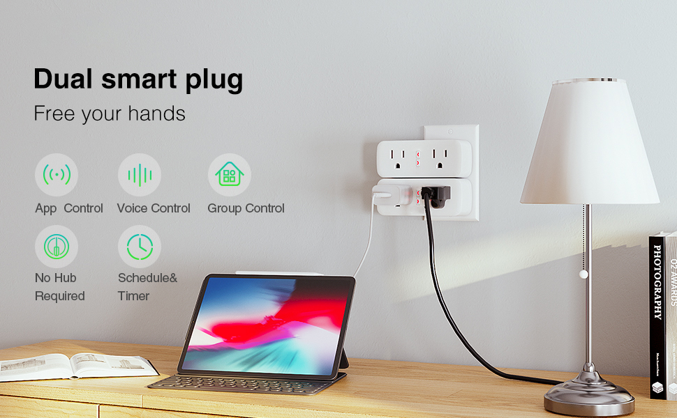 smart plug, wi-fi smart plug, alexa smart plug, smart outlet, light timer, light dimmer switch