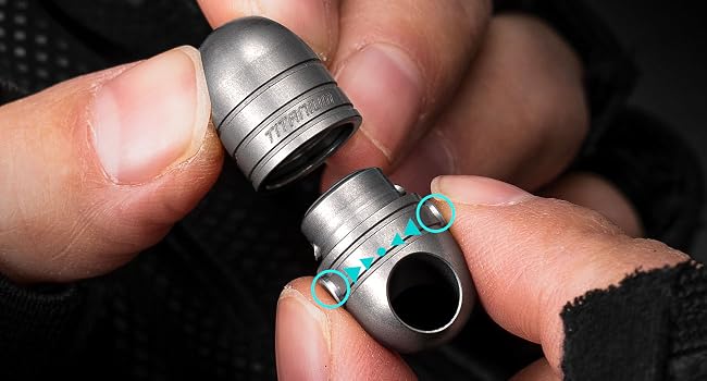 detachable key ring quick release edc keychain