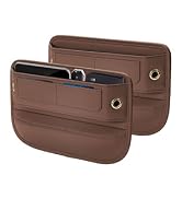 Owntow Premium Leather Car Seat Gap Filler Organizer, Universal Fit Car Accessories for Women/Men...