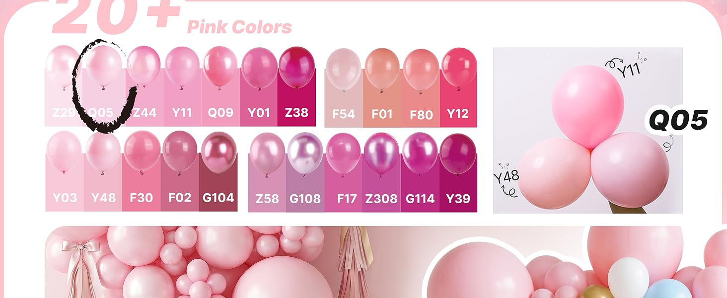 Light Pink Balloons
