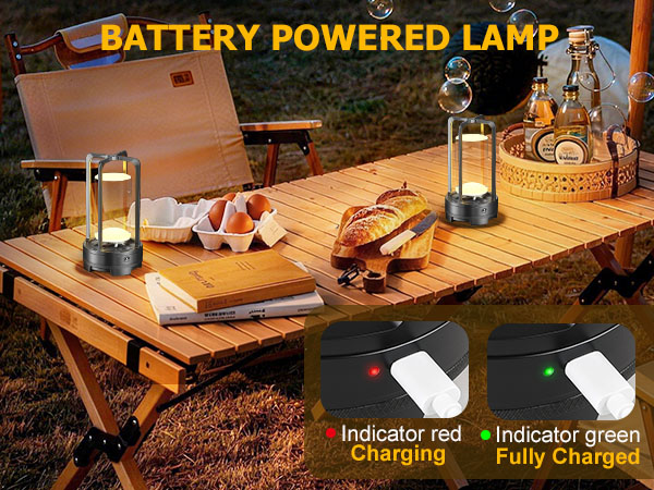 cordless lamps rechargeable