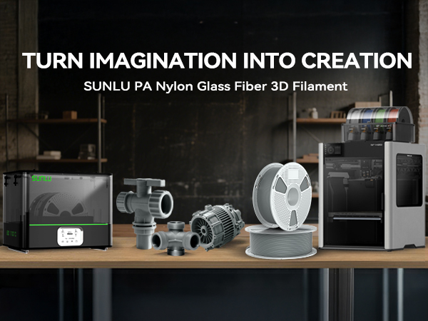 SUNLU 3d printer engineering filament PA6-GF